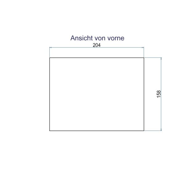 Produktbild WAD 135 301  -  Sagex-Klotz Typ 35 zu Wandauslass WAD, für Gehäuse horizontal